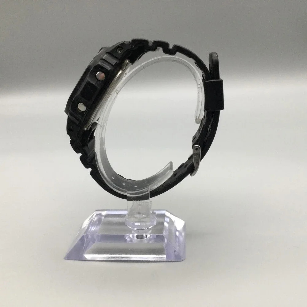 Casio G-Shock 3229 DW-5600E Mens Watch 38mm Digital Black BROKEN BACKLIGHT
